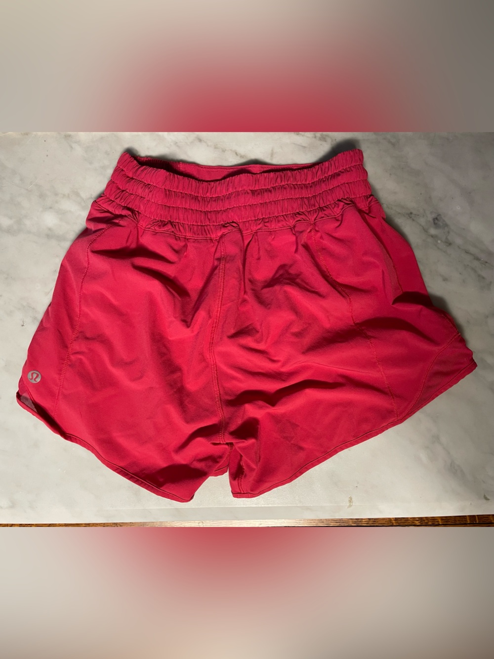 lululemon athletica four inch Hot Pink Women's Athletic Shorts